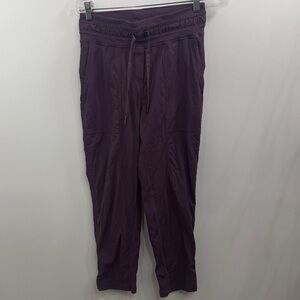 Lululemon Women’s Dance Studio Crop pants purple size 4